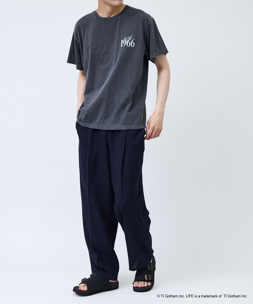 GOOD ROCK SPEED(グッドロックスピード)の「【GOOD ROCK SPEED/グッドロックスピード】LIFEサッカーピグメントTシャツ(Tシャツ/カットソー・メンズ・チャコールグレー・L/LL/M)」の6枚目の写真