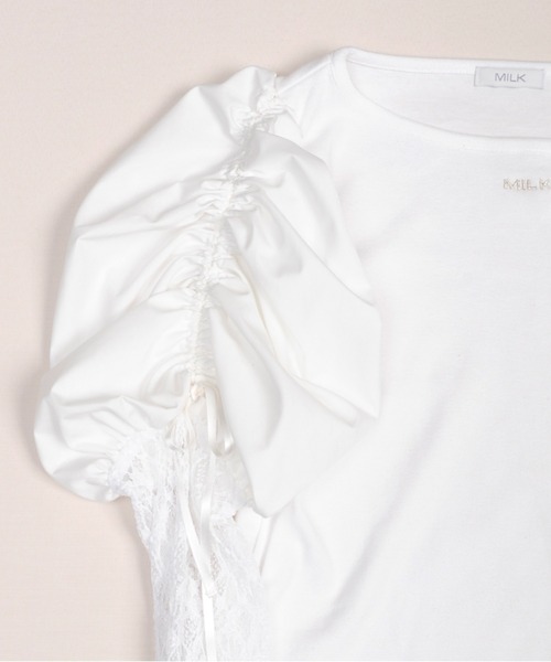 MILK(ミルク)の「スペシャル パフ Tシャツ(Tシャツ/カットソー・レディース・B/A・FREE)」の10枚目の写真