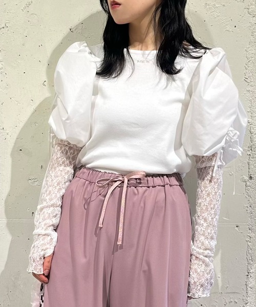 MILK(ミルク)の「スペシャル パフ Tシャツ(Tシャツ/カットソー・レディース・B/A・FREE)」の3枚目の写真