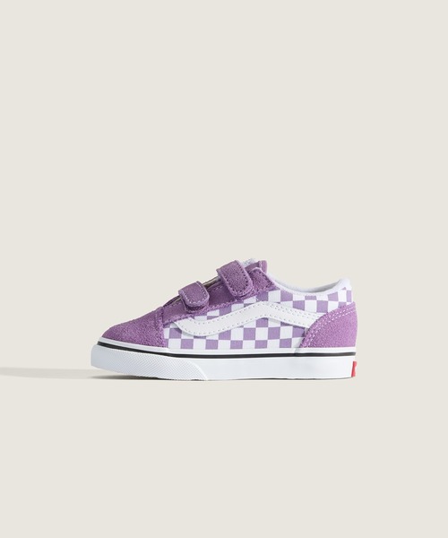 VANS｜ヴァンズ（キッズ）のスニーカー（パープル/紫色系・ローカット