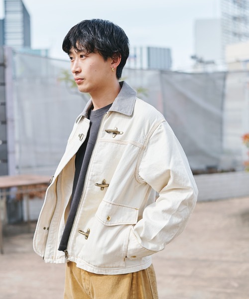 JIEDA(ジエダ)の「FIREMAN JACKET(ブルゾン・メンズ・オフホワイト/ブラック・2/1)」の7枚目の写真