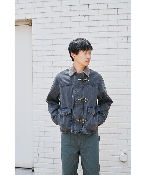 JIEDA(ジエダ)の「FIREMAN JACKET(ブルゾン・メンズ・オフホワイト/ブラック・2/1)」の14枚目の写真