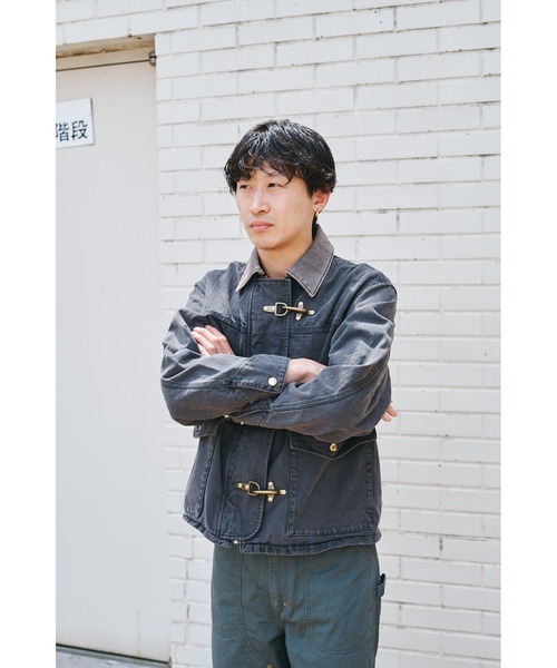 JIEDA(ジエダ)の「FIREMAN JACKET(ブルゾン・メンズ・オフホワイト/ブラック・2/1)」の13枚目の写真