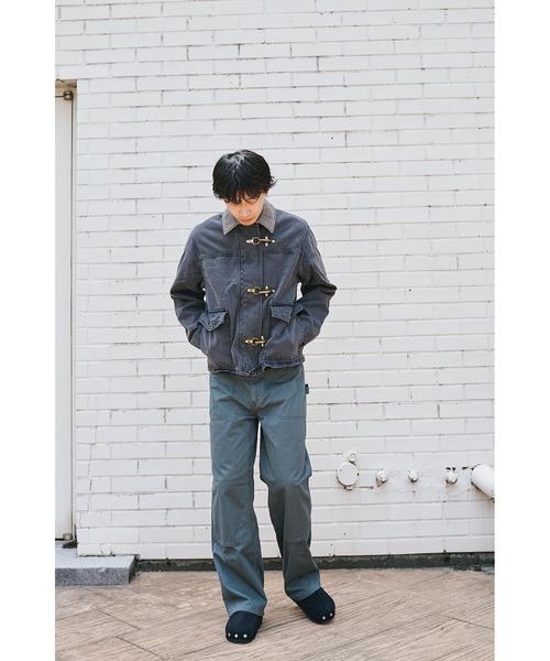 JIEDA(ジエダ)の「FIREMAN JACKET(ブルゾン・メンズ・オフホワイト/ブラック・2/1)」の12枚目の写真