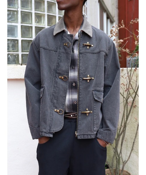 JIEDA(ジエダ)の「FIREMAN JACKET(ブルゾン・メンズ・オフホワイト/ブラック・2/1)」の15枚目の写真