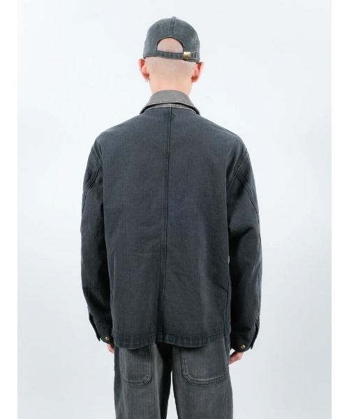 JIEDA(ジエダ)の「FIREMAN JACKET(ブルゾン・メンズ・オフホワイト/ブラック・2/1)」の19枚目の写真