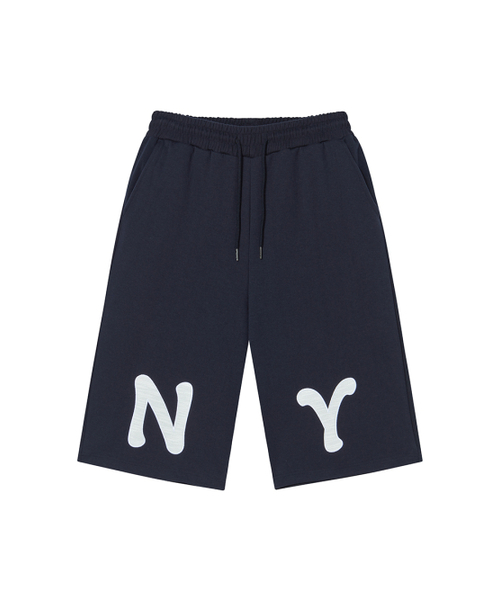 NYXX（エヌワイエックスエックス）の「NY APLIQUE CAPRI PANTS NAVY（スウェットパンツ・レディース・その他・FREE）」の2枚目の写真