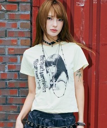 A'GEM/9 × .kom 『runningHIGH/ランニングハイ』 WATCH YOUR TONE H/S TEE/ ウォッチユアトーングラフィックTシャツ