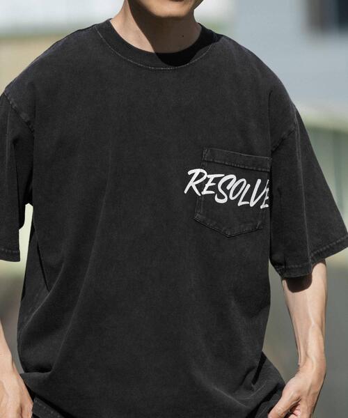 ITEMS URBANRESEARCH（アイテムズ アーバンリサーチ）の「HANDWRITTEN LOGO FADED T-SHIRTS（Tシャツ/カットソー・メンズ・ブラック/レッド/カーキ/グレー・MEDIUM/LARGE）」の21枚目の写真
