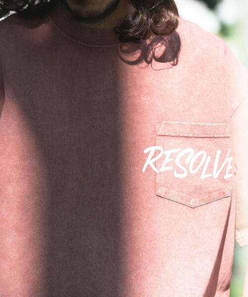 ITEMS URBANRESEARCH（アイテムズ アーバンリサーチ）の「HANDWRITTEN LOGO FADED T-SHIRTS（Tシャツ/カットソー・メンズ・ブラック/レッド/カーキ/グレー・MEDIUM/LARGE）」の11枚目の写真