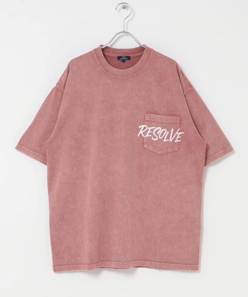 ITEMS URBANRESEARCH（アイテムズ アーバンリサーチ）の「HANDWRITTEN LOGO FADED T-SHIRTS（Tシャツ/カットソー・メンズ・ブラック/レッド/カーキ/グレー・MEDIUM/LARGE）」の16枚目の写真