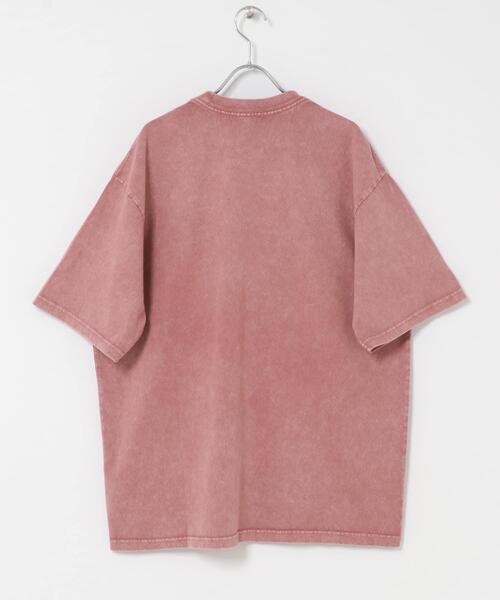 ITEMS URBANRESEARCH（アイテムズ アーバンリサーチ）の「HANDWRITTEN LOGO FADED T-SHIRTS（Tシャツ/カットソー・メンズ・ブラック/レッド/カーキ/グレー・MEDIUM/LARGE）」の12枚目の写真