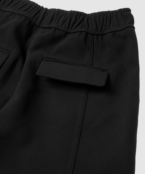 GANNI(ガニー)の「Bonded Crepe Wide Pants(その他パンツ・レディース・ブラック・40/38/36)」の6枚目の写真