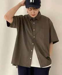 PLUS ONE（プラスワン）の「半袖シャツ（シャツ/ブラウス）」
