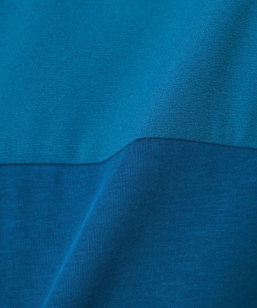 GALLORIA（ギャローリア）の「【接触冷感・UVカット】ヨーク切替プルオーバー（Tシャツ/カットソー・レディース・ブラウン/ホワイト/ブルー/ブラック/ボルドー・M/L/LL/S）」の21枚目の写真
