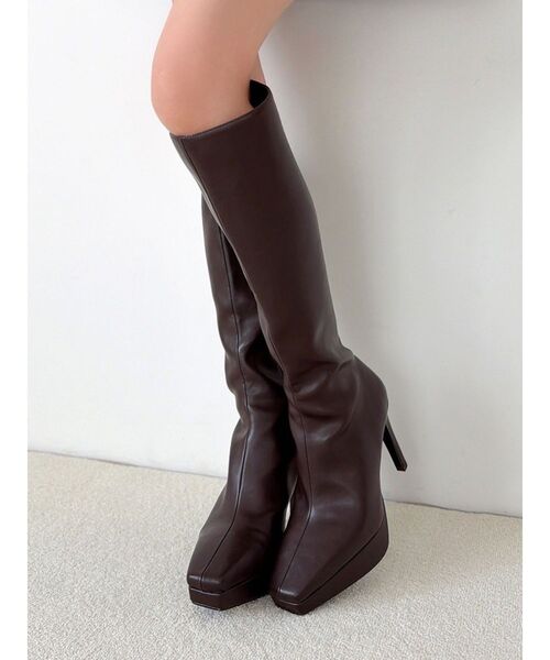 RESEXXY(リゼクシー)の「ベーシックミドルブーツ(ブーツ・レディース・ブラック/ブラウン・MEDIUM/SMALL/LARGE)」の2枚目の写真