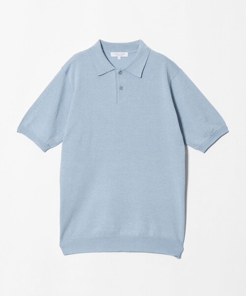 A DAY IN THE LIFE UNITED ARROWS(アデイインザライフユナイテッドアローズ)の「ハイゲージ メランジ ニット ポロシャツ-ウォッシャブル-<A DAY IN THE LIFE>(ポロシャツ・メンズ・ネイビー/ライトブルー・M/L/XL)」の15枚目の写真