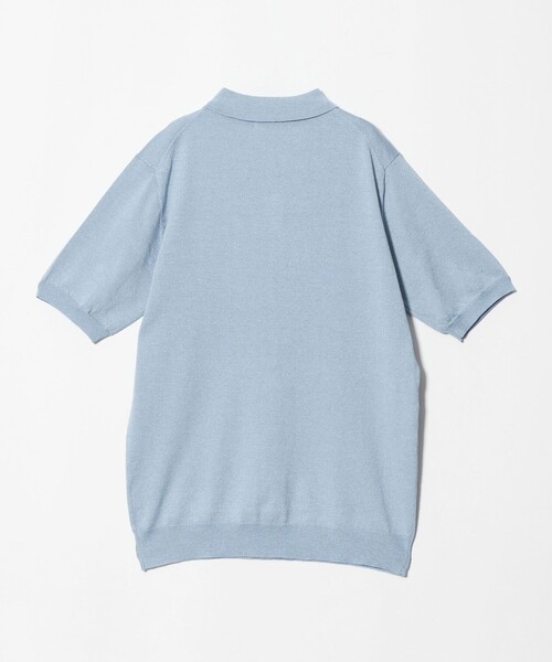 A DAY IN THE LIFE UNITED ARROWS(アデイインザライフユナイテッドアローズ)の「ハイゲージ メランジ ニット ポロシャツ-ウォッシャブル-<A DAY IN THE LIFE>(ポロシャツ・メンズ・ネイビー/ライトブルー・M/L/XL)」の16枚目の写真