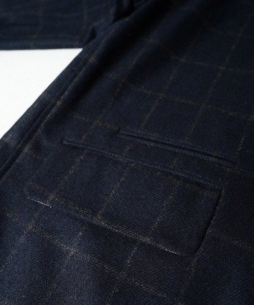 EGO TRIPPING(エゴトリッピング)の「mj11746-PEAK JACKET windowpane ウールジャケット(616758)(テーラードジャケット・メンズ・グレー系その他/ネイビー系・46/48)」の11枚目の写真