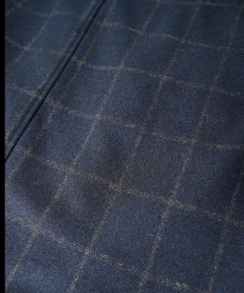 EGO TRIPPING(エゴトリッピング)の「mj11746-PEAK JACKET windowpane ウールジャケット(616758)(テーラードジャケット・メンズ・グレー系その他/ネイビー系・46/48)」の5枚目の写真