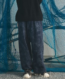 《UNISEX》Distressed Effect Prime-Wide Sweatpants/グランジダメージプライムワイドスウェットパンツ【MAISON SPECIAL/メゾンスペシャル】■セットアップ対応■