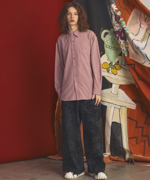 MAISON SPECIAL(メゾンスペシャル)の「《UNISEX》Distressed Effect Prime-Wide Sweatpants/グランジダメージプライムワイドスウェットパンツ【MAISON SPECIAL/メゾンスペシャル】■セットアップ対応■(スウェットパンツ・メンズ・ピンク/グレー/ネイビー/ブラック・1/0/2)」の14枚目の写真