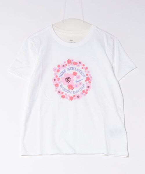 NIKE（ナイキ）の「《NIKEアパレル》AS W NK PERF TEE WPRF（Tシャツ/カットソー・レディース・ホワイト/グレー系その他・XL/S/M/L）」の2枚目の写真