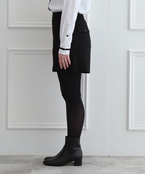 DRESSTERIOR（ドレステリア）の「【セットアップ可】CAREEMAN カルゼジャージー  ショートパンツ（その他パンツ・レディース・ブラック・38/36/34）」の8枚目の写真