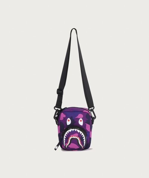 COLOR CAMO SHARK MINI BAG（ハンドバッグ）｜A BATHING APE（ア