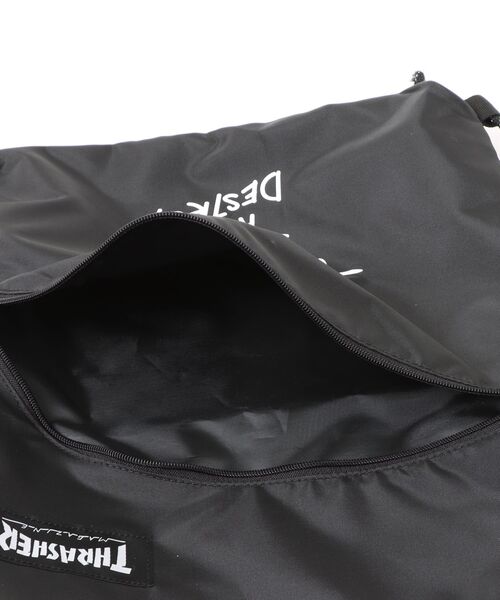 THRASHER（スラッシャー）の「★THRASHER★Knapsack（バックパック/リュック・メンズ・ブラック×ホワイト・FREE）」の5枚目の写真
