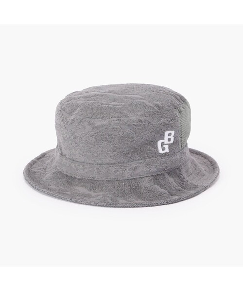 BRIEFING(ブリーフィング)の「【BRIEFING GOLF/ブリーフィングゴルフ】CR MEN’S PILE CAMO JQ BG LOGO HAT(ハット・メンズ・ホワイト/ネイビー/グレー・FREE)」の2枚目の写真
