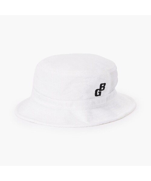 BRIEFING(ブリーフィング)の「【BRIEFING GOLF/ブリーフィングゴルフ】CR MEN’S PILE CAMO JQ BG LOGO HAT(ハット・メンズ・ホワイト/ネイビー/グレー・FREE)」の1枚目の写真