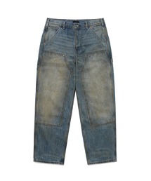 Denim Double Knee Pant