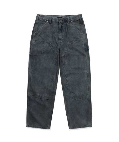 thisisneverthat(ディスイズネバーザット)の「Denim Double Knee Pant(デニムパンツ・メンズ・スミクロ/オリーブ/ネイビー/グレー系その他・L/M/S/XL)」の1枚目の写真