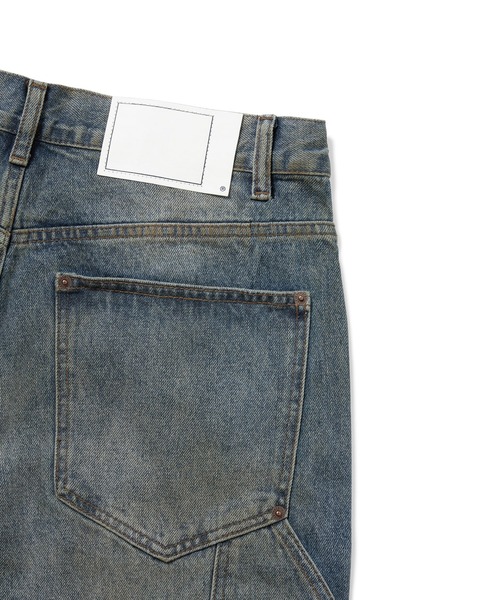 thisisneverthat(ディスイズネバーザット)の「Denim Double Knee Pant(デニムパンツ・メンズ・スミクロ/オリーブ/ネイビー/グレー系その他・L/M/S/XL)」の9枚目の写真