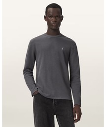ELLIS WAFFLE TEXTURE LONG SLEEVE CREW | ELLIS ワッフル テクスチャ― 長袖 クルー