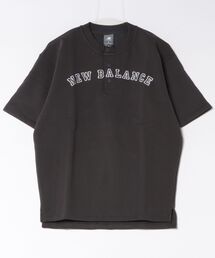 New Balance ニューバランス M O.HシグネチャーヘンリーネックT ショートスリーブ MT62V56ZBLK BLK