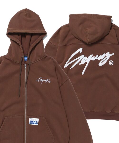 SEQUENZ(シークエンズ)の「ヴィンテージ / ワークジップパーカー / WORK AGING ZIP P/K(パーカー・メンズ・モカ/ブラック/ピンク系その他2・X-LARGE/LARGE/MEDIUM)」の6枚目の写真