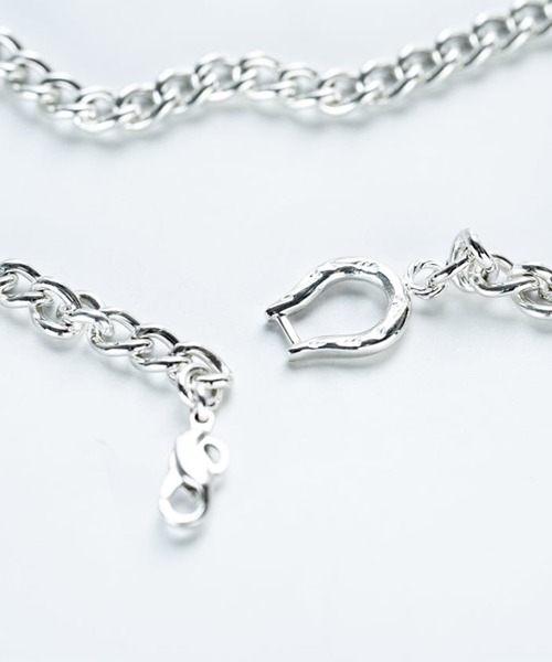 STUDIOUS(ステュディオス)の「【WAKAN SILVER SMITH】C-044 Horse shoe gurumetto necklace (45cm)(ネックレス・メンズ・シルバー・FREE)」の4枚目の写真