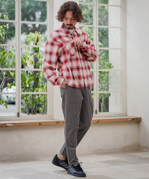 CAMBIO（カンビオ）の「mp15415- ストレッチワークパンツ(HLCM0302)（その他パンツ・メンズ・グレー/ベージュ/ブラック・M/S/L）」の11枚目の写真