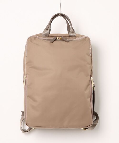 ACE GENE(エースジーン)の「【ace. GENE/エースジーン】 フィッテム ビジネスリュック 15L(バックパック/リュック・レディース・ベージュ/チャコール/ブラック系その他/ブラック・FREE)」の20枚目の写真