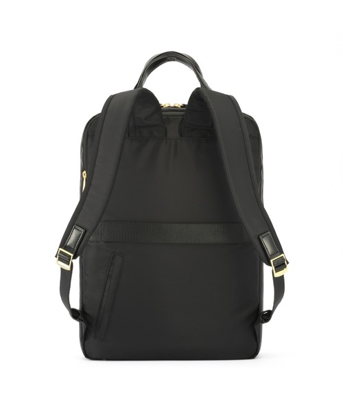 ACE GENE(エースジーン)の「【ace. GENE/エースジーン】 フィッテム ビジネスリュック 15L(バックパック/リュック・レディース・ベージュ/チャコール/ブラック系その他/ブラック・FREE)」の6枚目の写真