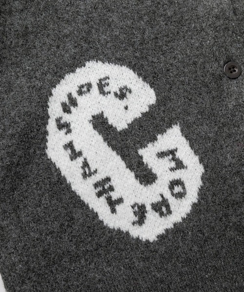 CONVERSE(コンバース)の「【71】【CONVERSE/コンバース】レディース/ジャガードニットカーディガン/クルーネック/ライトアウター/羽織/配色リブ/総柄/アメカジ/古着風(カーディガン/ボレロ・レディース・チャコールグレー/グレー/アイボリー・M)」の11枚目の写真