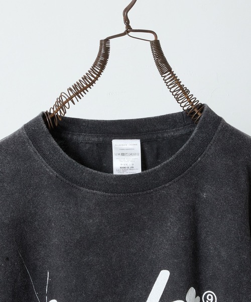 NUMBER (N)INE(ナンバーナイン)の「HAND PAINTED POWDER BREACH CLASSIC LOGO L/S T-SHIRT / ハンドペイント パウダーブリーチ クラシックロゴ ロングスリーブ Tシャツ(Tシャツ/カットソー・メンズ・ブラック系1/ブラック系2/ブラック系3/ブラック系5・2/4/3)」の20枚目の写真