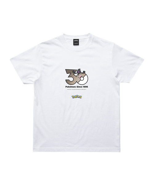 ZOZOSPOT(ゾゾスポット)の「Pokemon 30th Anniversary 1025 T-shirt 「デスマス(ガラルのすがた)」(Tシャツ/カットソー・レディース・ホワイト・SMALL/MEDIUM/LARGE/X-LARGE/XX-LARGE/XXX-LARGE/100cm/110cm/120cm/130cm/140cm/150cm/160cm)」の1枚目の写真