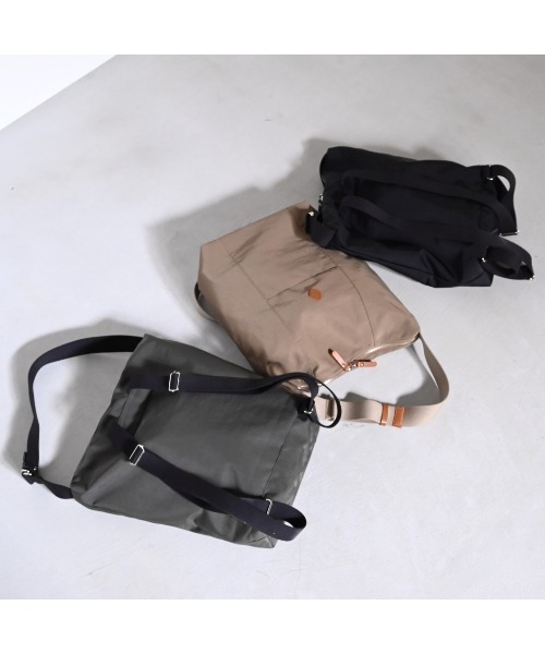 CLEDRAN(クレドラン)の「【軽量ナイロン】CL3929 PELI 2WAY RUCK SACK(バックパック/リュック・レディース・ブラック/ダークベージュ/チャコールグレー・FREE)」の19枚目の写真