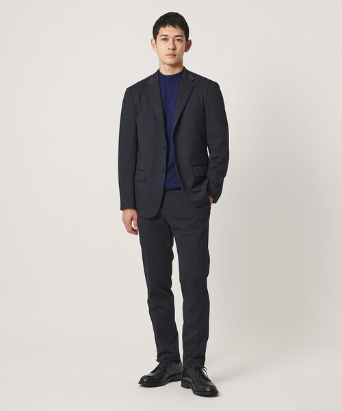UNITED ARROWS(ユナイテッドアローズ)の「シャークスキン シングル 2ボタン テーラードジャケット UA COZY ウォッシャブル 2WAYストレッチ(テーラードジャケット・メンズ・ダークブラウン/ネイビー/ダークグレー・M/XL/S/L/XXL)」の10枚目の写真