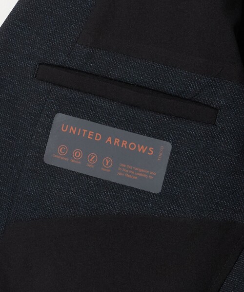 UNITED ARROWS(ユナイテッドアローズ)の「シャークスキン シングル 2ボタン テーラードジャケット UA COZY ウォッシャブル 2WAYストレッチ(テーラードジャケット・メンズ・ダークブラウン/ネイビー/ダークグレー・M/XL/S/L/XXL)」の21枚目の写真