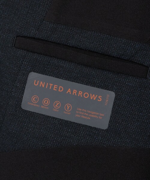 UNITED ARROWS(ユナイテッドアローズ)の「シャークスキン シングル 2ボタン テーラードジャケット UA COZY ウォッシャブル 2WAYストレッチ(テーラードジャケット・メンズ・ダークブラウン/ネイビー/ダークグレー・M/XL/S/L/XXL)」の22枚目の写真