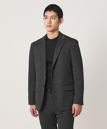 シャークスキン シングル 2ボタン テーラードジャケット UA COZY ウォッシャブル 2WAYストレッチ